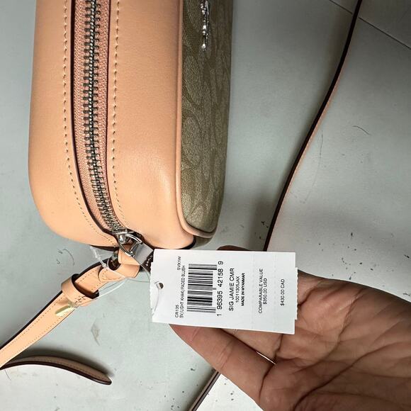 Coach CR135 Signature Jamie Camera Bag Crossbody Handbag - Picture 3 of 8